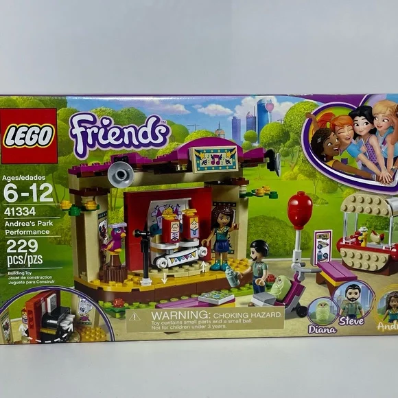 Lego Minifigures Lego Friends Andrea's Park Performance Lego